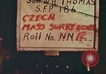 Image of Stacks of surrendered German arms and equipment Czechoslovakia, 1945, second 1 stock footage video 65675064580