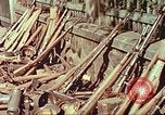 Image of Stacks of surrendered German arms and equipment Czechoslovakia, 1945, second 9 stock footage video 65675064580