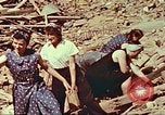 Image of German women clear rubble Germany, 1945, second 55 stock footage video 65675064582