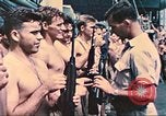 Image of 4th Battalion 11th Marines Peleliu Palau Islands, 1944, second 21 stock footage video 65675064586