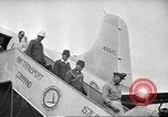 Image of Japanese delegation meets with MacArthur's staff in surrender conferen Manila Philippines, 1945, second 8 stock footage video 65675064607
