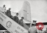 Image of Japanese delegation meets with MacArthur's staff in surrender conferen Manila Philippines, 1945, second 9 stock footage video 65675064607