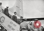 Image of Japanese delegation meets with MacArthur's staff in surrender conferen Manila Philippines, 1945, second 10 stock footage video 65675064607