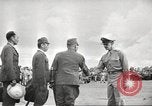 Image of Japanese delegation meets with MacArthur's staff in surrender conferen Manila Philippines, 1945, second 21 stock footage video 65675064607