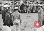Image of Japanese delegation meets with MacArthur's staff in surrender conferen Manila Philippines, 1945, second 28 stock footage video 65675064607