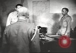 Image of Japanese delegation meets with MacArthur's staff in surrender conferen Manila Philippines, 1945, second 54 stock footage video 65675064607