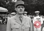Standbild General Charles de Gaulle Annapolis Maryland USA, 1945, aus Sekunde 6 historischem Filmmaterial Videoclip 65675064609
