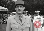 Standbild General Charles de Gaulle Annapolis Maryland USA, 1945, aus Sekunde 7 historischem Filmmaterial Videoclip 65675064609