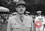 Standbild General Charles de Gaulle Annapolis Maryland USA, 1945, aus Sekunde 8 historischem Filmmaterial Videoclip 65675064609