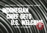 Standbild Dwight D Eisenhower Washington DC USA, 1956, aus Sekunde 3 historischem Filmmaterial Videoclip 65675064614