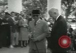 Standbild Dwight D Eisenhower Washington DC USA, 1956, aus Sekunde 60 historischem Filmmaterial Videoclip 65675064614