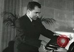 Standbild Richard Nixon Washington DC USA, 1956, aus Sekunde 11 historischem Filmmaterial Videoclip 65675064616
