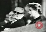 Standbild Präsident Giovanni Gronchi Rom Italien, 1956, aus Sekunde 20 historischem Filmmaterial Videoclip 65675064619