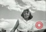 Standbild Teenager Rodeo Wettbewerb Oregon United States USA, 1956, aus Sekunde 6 historischem Filmmaterial Videoclip 65675064624