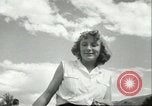 Standbild Teenager Rodeo Wettbewerb Oregon United States USA, 1956, aus Sekunde 7 historischem Filmmaterial Videoclip 65675064624