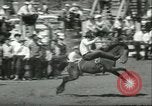 Standbild Teenager Rodeo Wettbewerb Oregon United States USA, 1956, aus Sekunde 13 historischem Filmmaterial Videoclip 65675064624