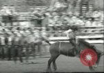 Standbild Teenager Rodeo Wettbewerb Oregon United States USA, 1956, aus Sekunde 20 historischem Filmmaterial Videoclip 65675064624