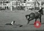 Standbild Teenager Rodeo Wettbewerb Oregon United States USA, 1956, aus Sekunde 23 historischem Filmmaterial Videoclip 65675064624