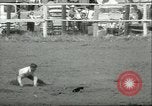 Standbild Teenager Rodeo Wettbewerb Oregon United States USA, 1956, aus Sekunde 24 historischem Filmmaterial Videoclip 65675064624