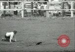 Standbild Teenager Rodeo Wettbewerb Oregon United States USA, 1956, aus Sekunde 25 historischem Filmmaterial Videoclip 65675064624