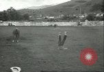 Standbild Teenager Rodeo Wettbewerb Oregon United States USA, 1956, aus Sekunde 31 historischem Filmmaterial Videoclip 65675064624