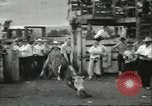 Standbild Teenager Rodeo Wettbewerb Oregon United States USA, 1956, aus Sekunde 37 historischem Filmmaterial Videoclip 65675064624
