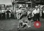 Standbild Teenager Rodeo Wettbewerb Oregon United States USA, 1956, aus Sekunde 38 historischem Filmmaterial Videoclip 65675064624