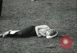 Standbild Teenager Rodeo Wettbewerb Oregon United States USA, 1956, aus Sekunde 42 historischem Filmmaterial Videoclip 65675064624