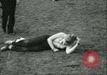 Standbild Teenager Rodeo Wettbewerb Oregon United States USA, 1956, aus Sekunde 43 historischem Filmmaterial Videoclip 65675064624