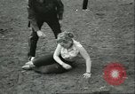 Standbild Teenager Rodeo Wettbewerb Oregon United States USA, 1956, aus Sekunde 44 historischem Filmmaterial Videoclip 65675064624