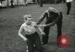 Standbild Teenager Rodeo Wettbewerb Oregon United States USA, 1956, aus Sekunde 46 historischem Filmmaterial Videoclip 65675064624