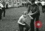 Standbild Teenager Rodeo Wettbewerb Oregon United States USA, 1956, aus Sekunde 47 historischem Filmmaterial Videoclip 65675064624