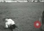 Standbild Teenager Rodeo Wettbewerb Oregon United States USA, 1956, aus Sekunde 56 historischem Filmmaterial Videoclip 65675064624
