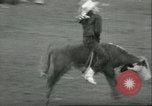 Standbild Teenager Rodeo Wettbewerb Oregon United States USA, 1956, aus Sekunde 61 historischem Filmmaterial Videoclip 65675064624