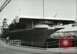 Standbild USS Lake Champlain Brooklyn New York City USA, 1956, aus Sekunde 7 historischem Filmmaterial Videoclip 65675064627