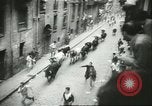Standbild Fest des San Fermin Pamplona Spanien, 1956, aus Sekunde 5 historischem Filmmaterial Videoclip 65675064636