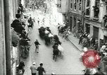 Standbild Fest des San Fermin Pamplona Spanien, 1956, aus Sekunde 25 historischem Filmmaterial Videoclip 65675064636