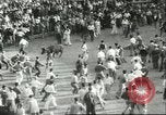 Standbild Fest des San Fermin Pamplona Spanien, 1956, aus Sekunde 34 historischem Filmmaterial Videoclip 65675064636