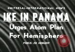 Image of Dwight D Eisenhower Panama, 1956, second 18 stock footage video 65675064637