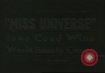 Standbild Miss Universe Schönheitswettbewerb California United States USA, 1956, aus Sekunde 1 historischem Filmmaterial Videoclip 65675064640