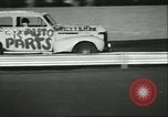Standbild Auto und Motorrad Stunt Show Chicago Illinois USA, 1956, aus Sekunde 61 historischem Filmmaterial Videoclip 65675064641