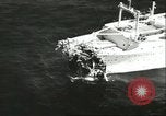 Standbild italienischen Liner Andrea Doria Nantucket Massachusetts USA, 1956, aus Sekunde 49 historischem Filmmaterial Videoclip 65675064642