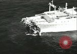 Standbild italienischen Liner Andrea Doria Nantucket Massachusetts USA, 1956, aus Sekunde 50 historischem Filmmaterial Videoclip 65675064642