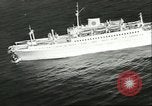 Standbild italienischen Liner Andrea Doria Nantucket Massachusetts USA, 1956, aus Sekunde 56 historischem Filmmaterial Videoclip 65675064642