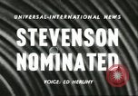 Image of Adlai Stevenson Chicago Illinois USA, 1956, second 16 stock footage video 65675064647