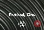Image of Harry Holt Portland Oregon USA, 1956, second 5 stock footage video 65675064649