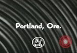 Image of Harry Holt Portland Oregon USA, 1956, second 6 stock footage video 65675064649