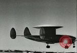 Standbild Flying Saucer Radar Flugzeug California United States USA, 1956, aus Sekunde 31 historischem Filmmaterial Videoclip 65675064654