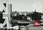 Standbild 14 Jahrestag von Dieppe Raid Frankreich, 1956, aus Sekunde 28 historischem Filmmaterial Videoclip 65675064655