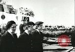 Standbild 14 Jahrestag von Dieppe Raid Frankreich, 1956, aus Sekunde 30 historischem Filmmaterial Videoclip 65675064655